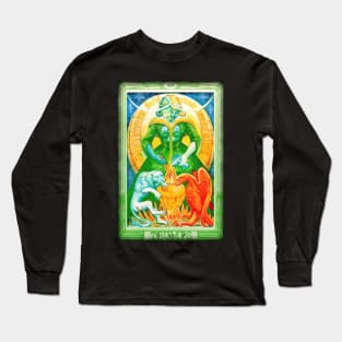 Thoth Tarot - IVX - Art. Long Sleeve T-Shirt